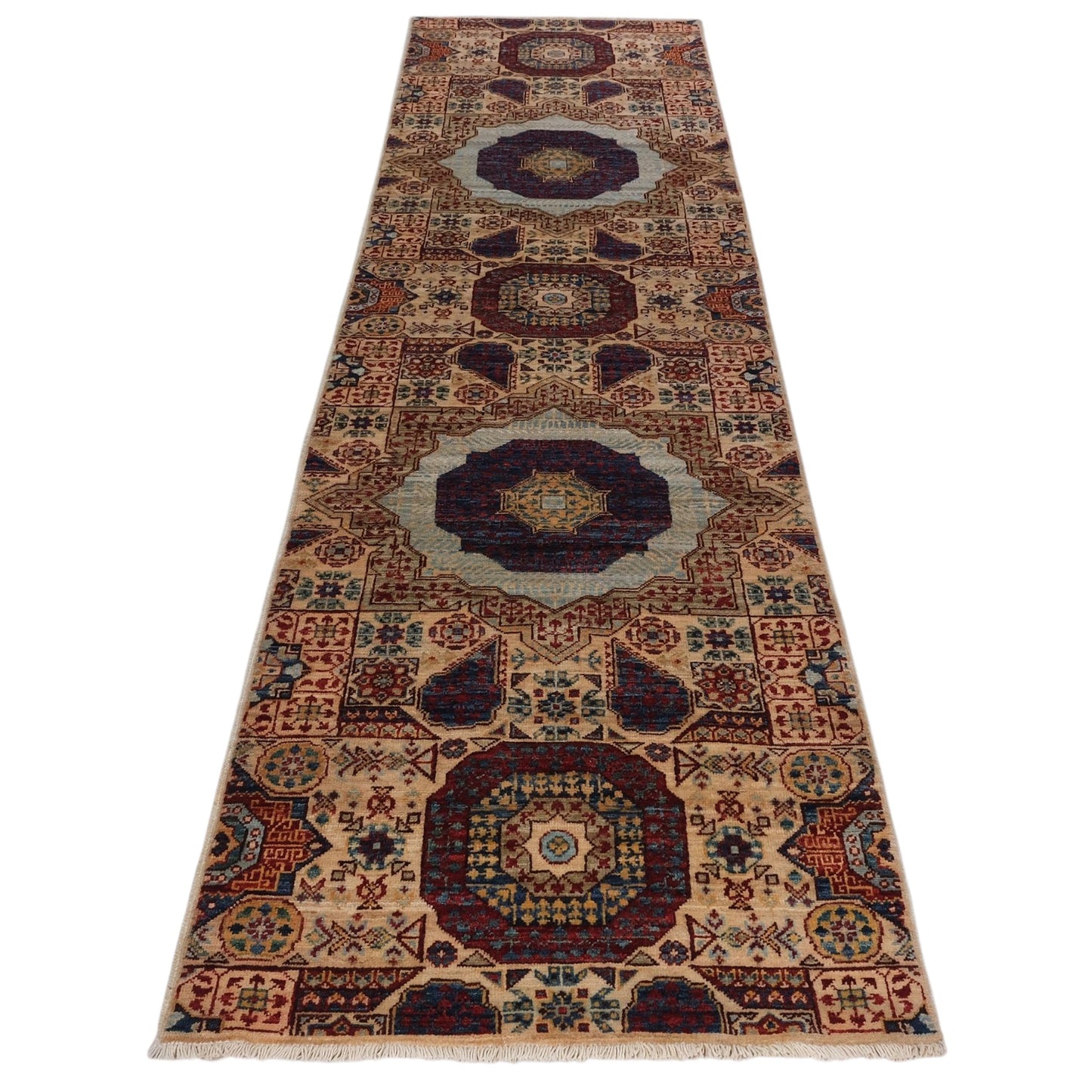 ARYANA ARYAN IVORY / NAVY 2'6" X 9'11"