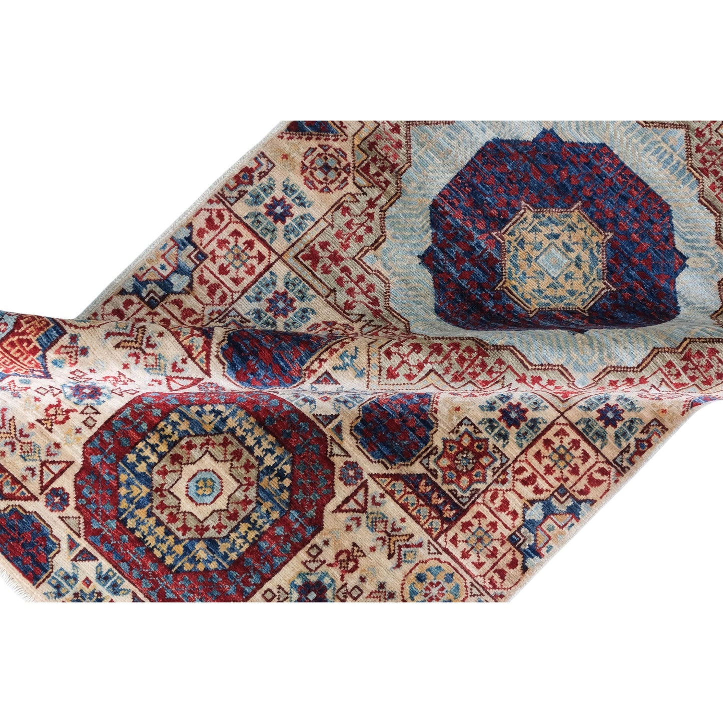 ARYANA ARYAN IVORY / NAVY 2'6" X 9'11"