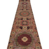 ARYANA ARYAN IVORY / RED 2'4" X 27'10"