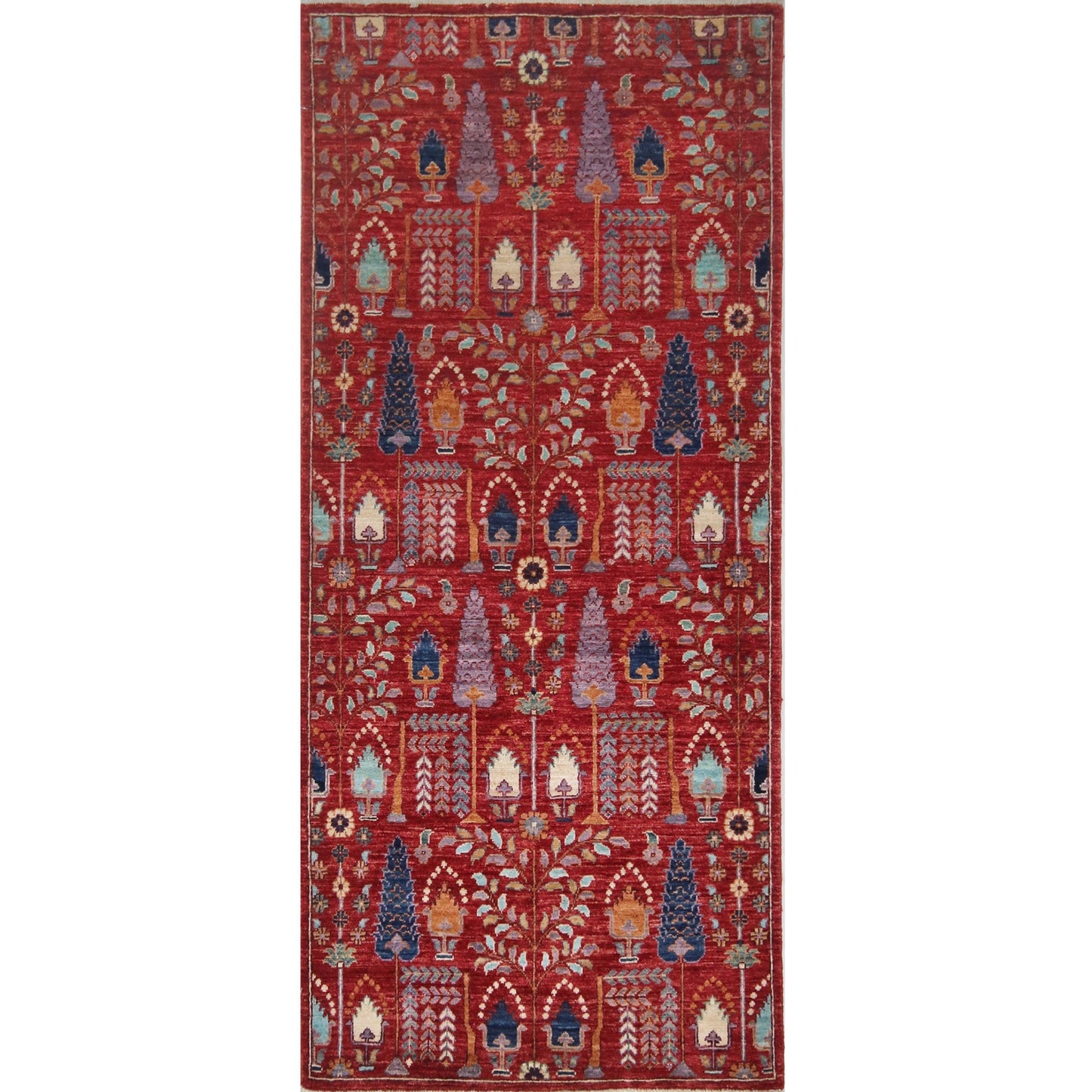 ARYANA ARYAN RED / NAVY 3' X 6'10"