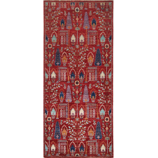 ARYANA ARYAN RED / NAVY 3' X 6'10"