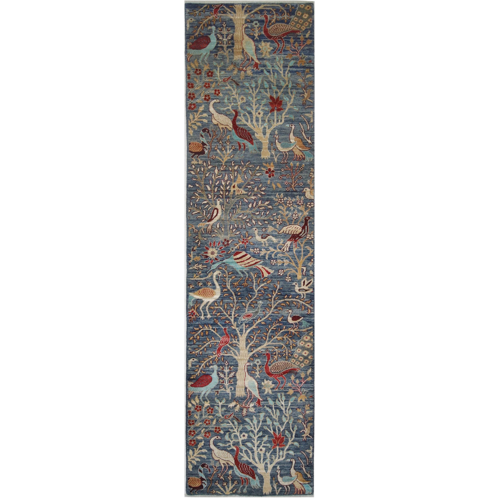 ARYANA ARYAN NAVY / RED 2'7" X 9'10"