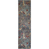 ARYANA ARYAN NAVY / RED 2'7" X 9'10"