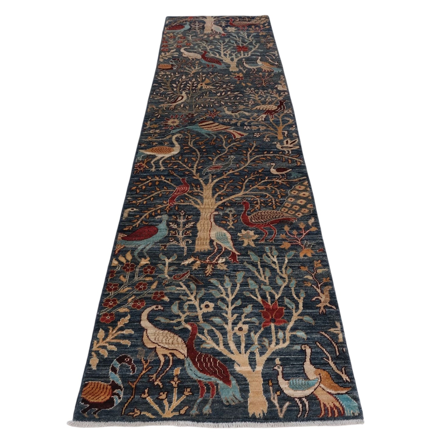 ARYANA ARYAN NAVY / RED 2'7" X 9'10"