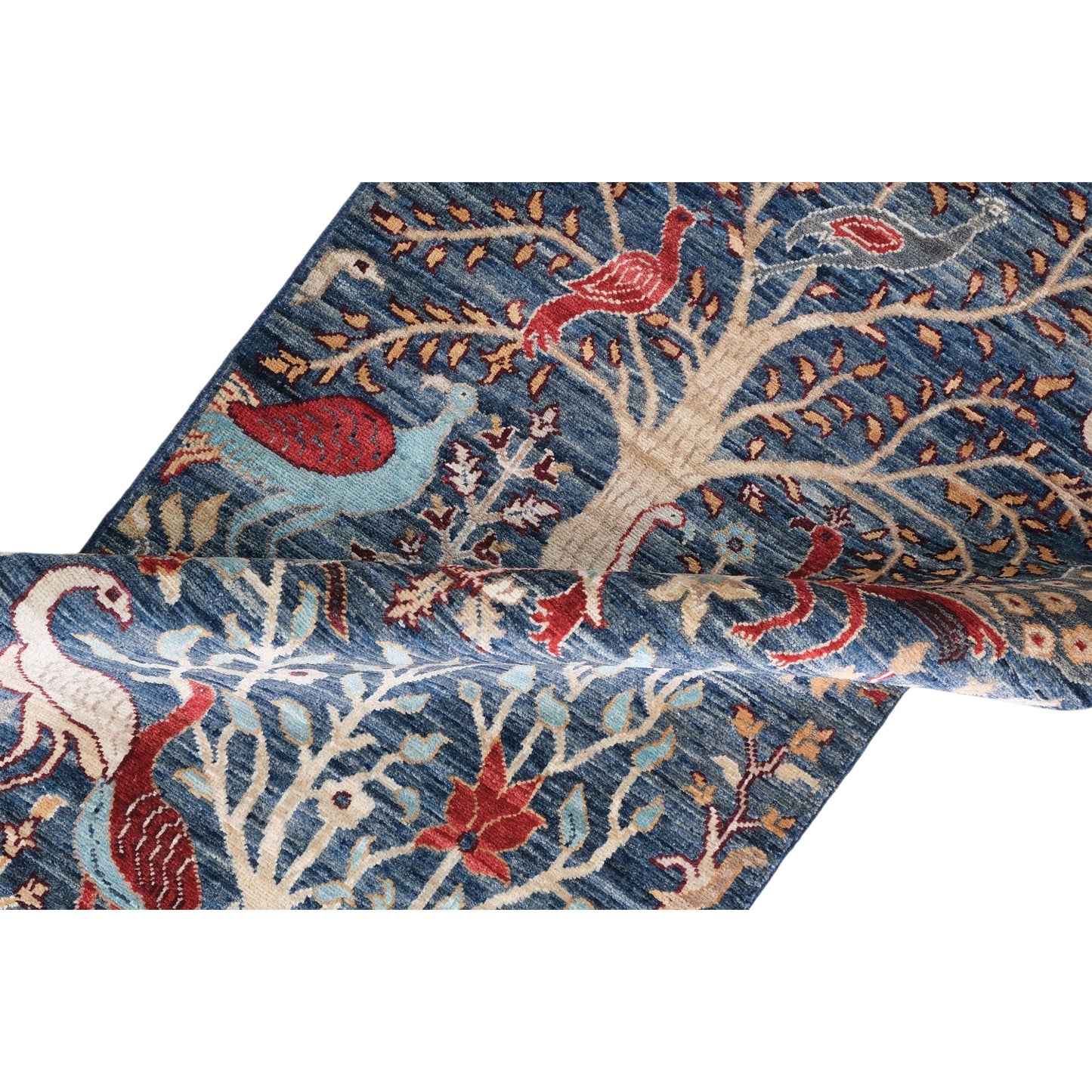 ARYANA ARYAN NAVY / RED 2'7" X 9'10"