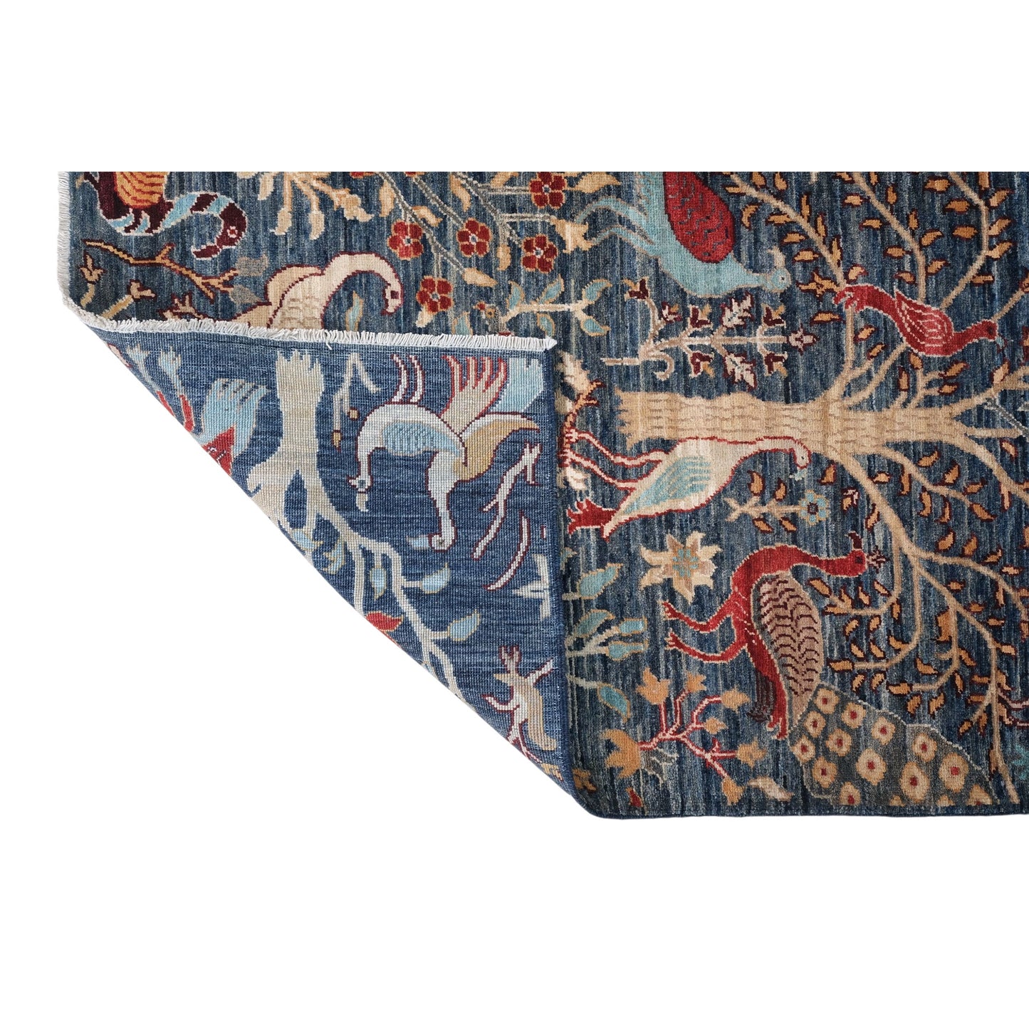 ARYANA ARYAN NAVY / RED 2'7" X 9'10"