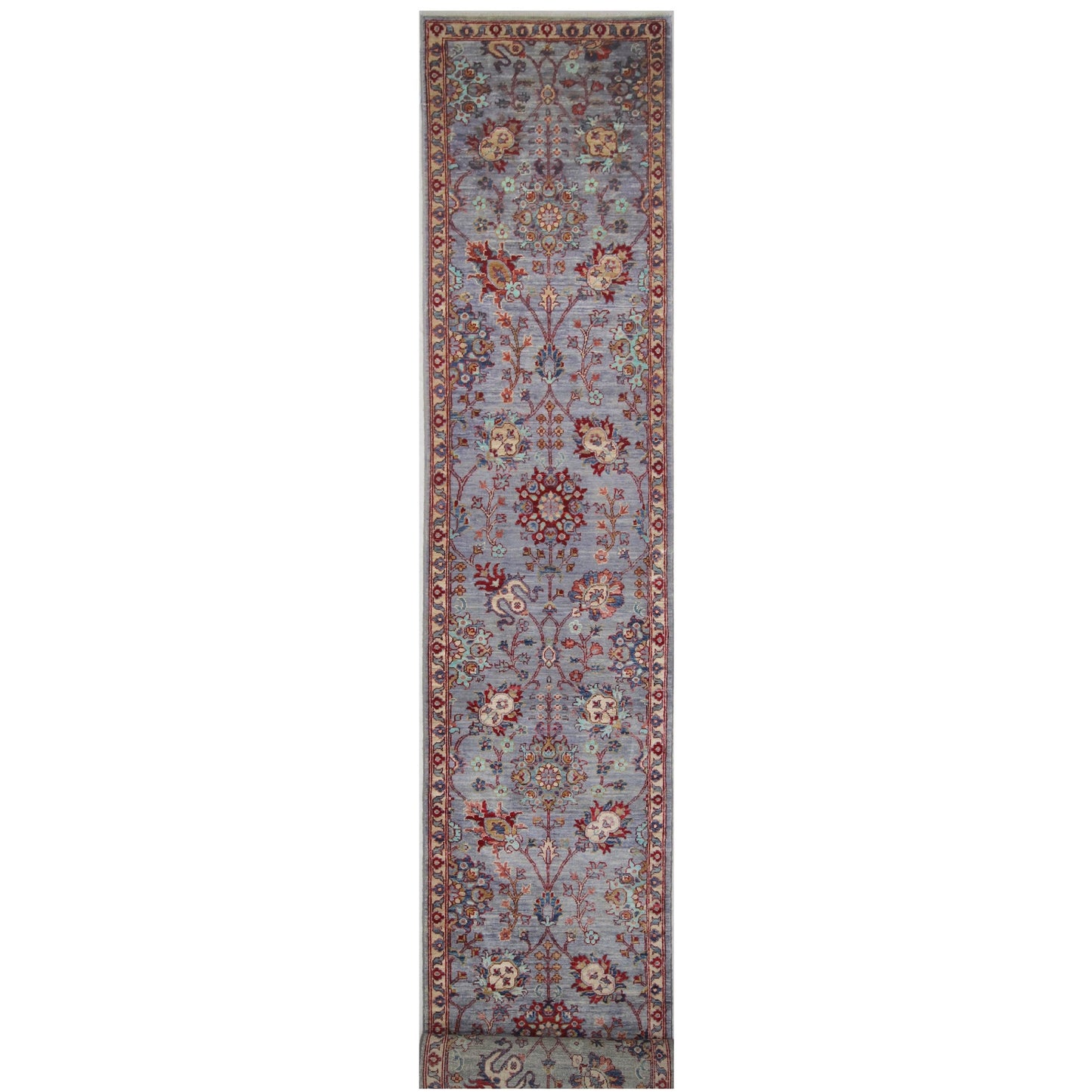 ARYANA ARYAN LIGHT BLUE / IVORY 2'5" X 18'3"