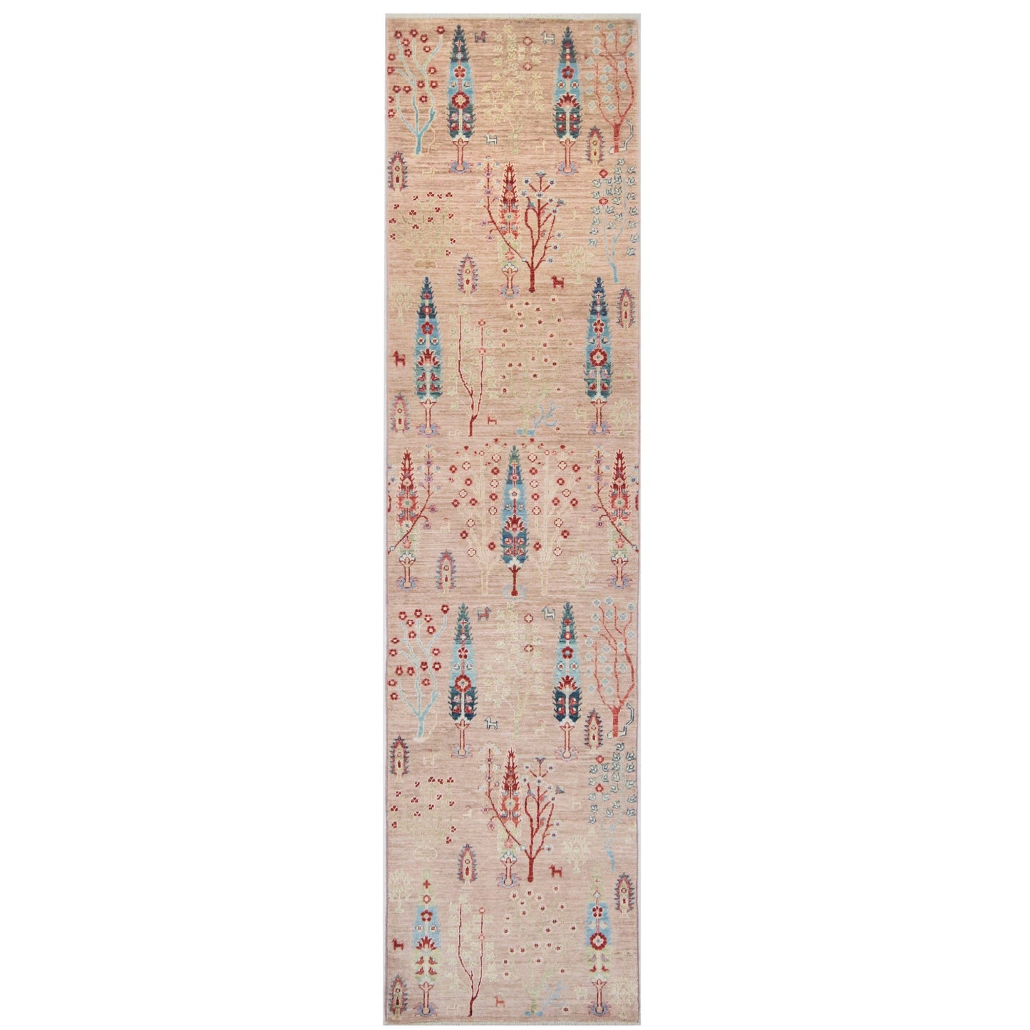 ARYANA ARYAN PINK / RED 2'5" X 9'10"