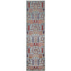 ARYANA ARYAN LIGHT BLUE / RED 2'6" X 9'10"