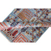ARYANA ARYAN LIGHT BLUE / RED 2'6" X 9'10"