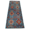 ARYANA ARYAN LIGHT BLUE / NAVY 2' X 5'