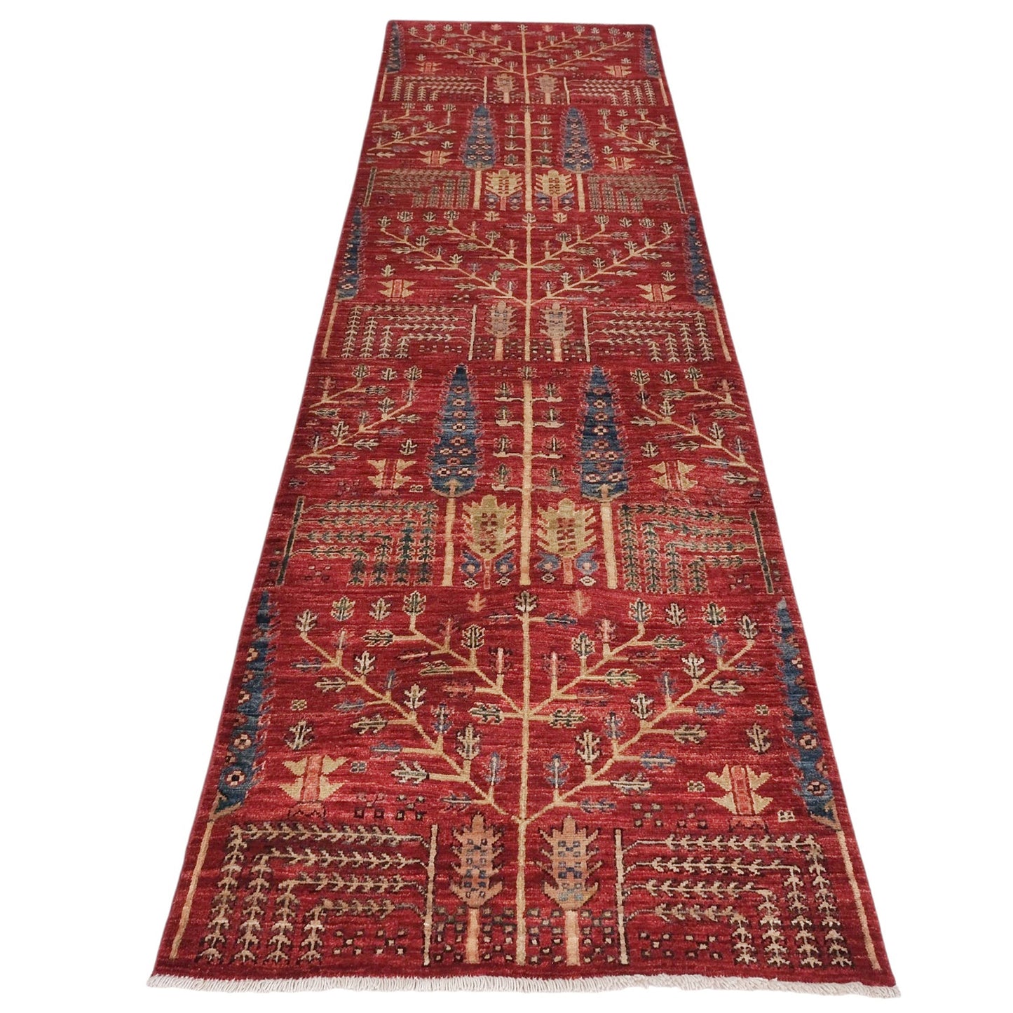 ARYANA ARYAN RED / NAVY 2'6" X 9'4"