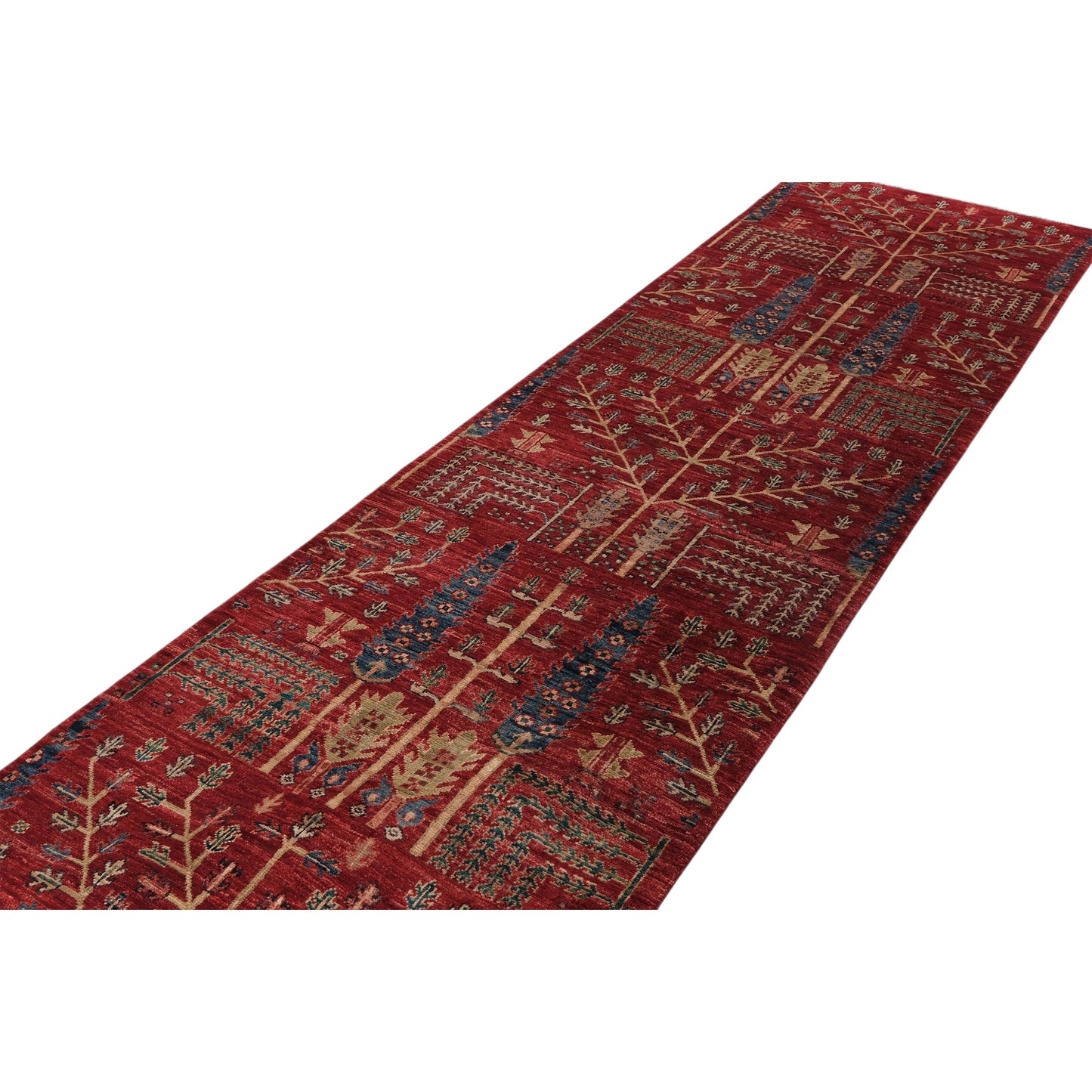 ARYANA ARYAN RED / NAVY 2'6" X 9'4"
