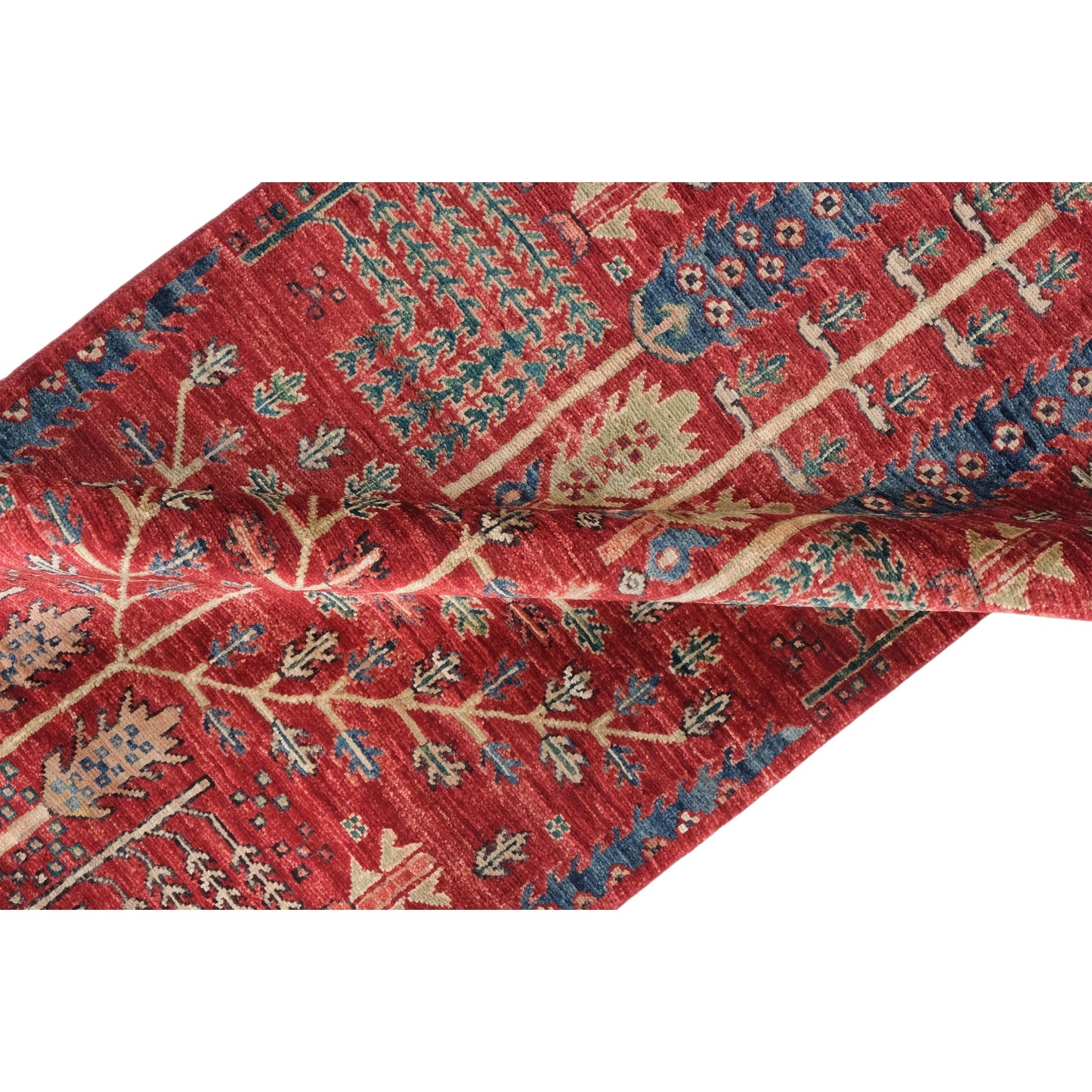 ARYANA ARYAN RED / NAVY 2'6" X 9'4"
