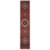 ARYANA ARYAN RED / NAVY 2'4" X 27'9"