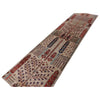 ARYANA ARYAN IVORY / RED 2'5" X 9'9"