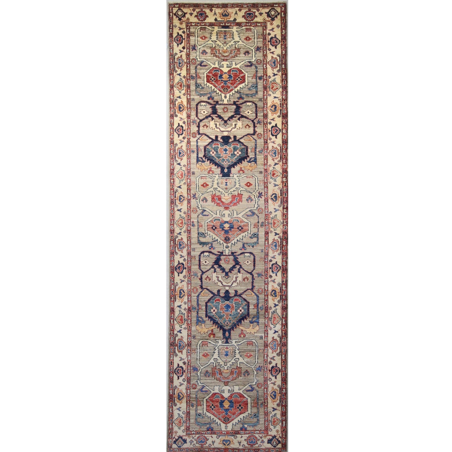 ARYANA ARYAN BROWN / IVORY 2'8" X 10'4"