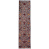 ARYANA ARYAN BROWN / RED 2'7" X 10'