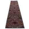 ARYANA ARYAN BROWN / RED 2'7" X 10'