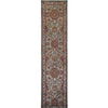 ARYANA ARYAN LIGHT BLUE / RED 2'5" X 15'4"