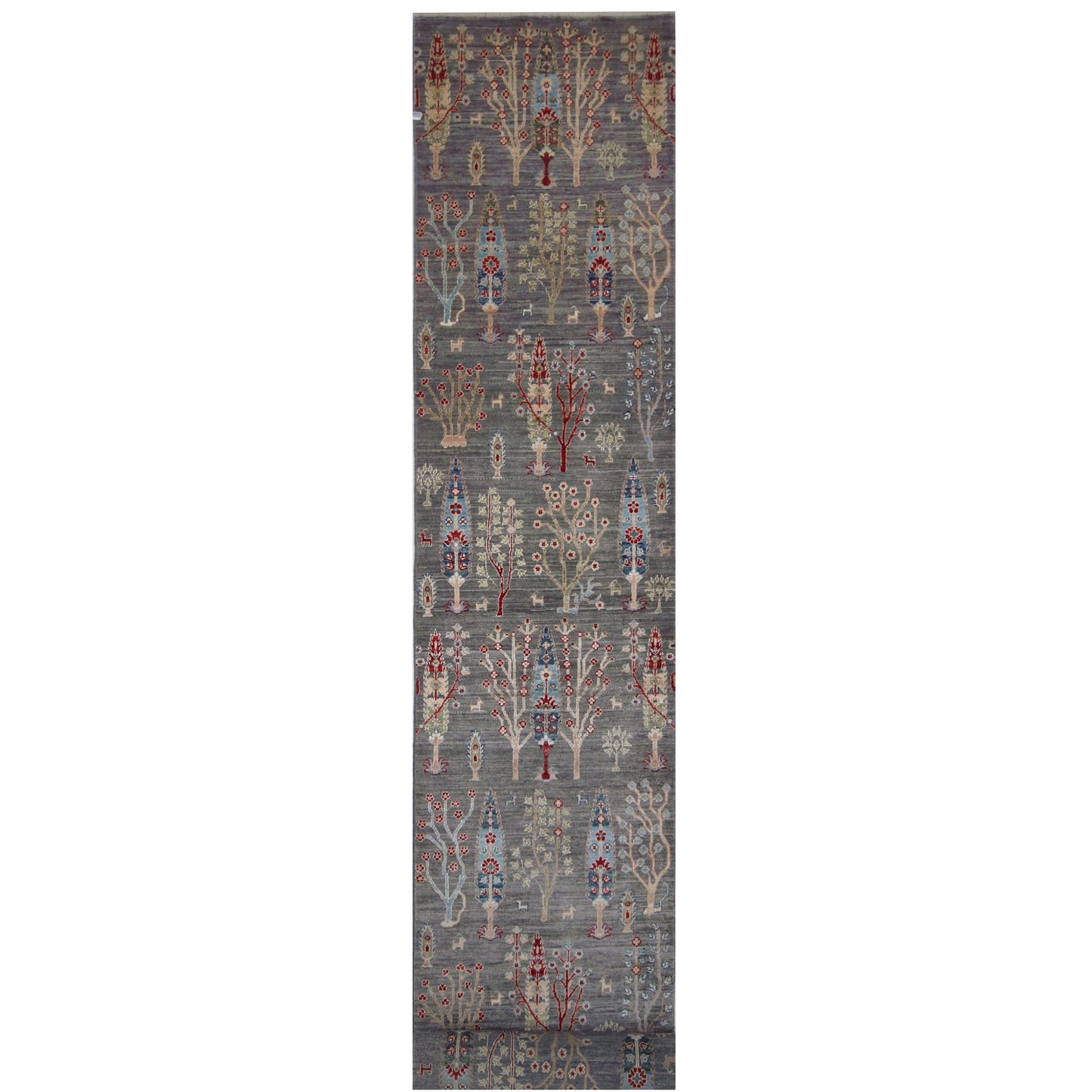 ARYANA ARYAN BROWN / RED 2'6" X 17'7"