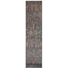 ARYANA ARYAN BROWN / RED 2'6" X 17'7"