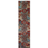 ARYANA ARYAN RED / IVORY 2'5" X 11'11"