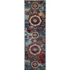 ARYANA ARYAN NAVY / RED 2'8" X 9'11"