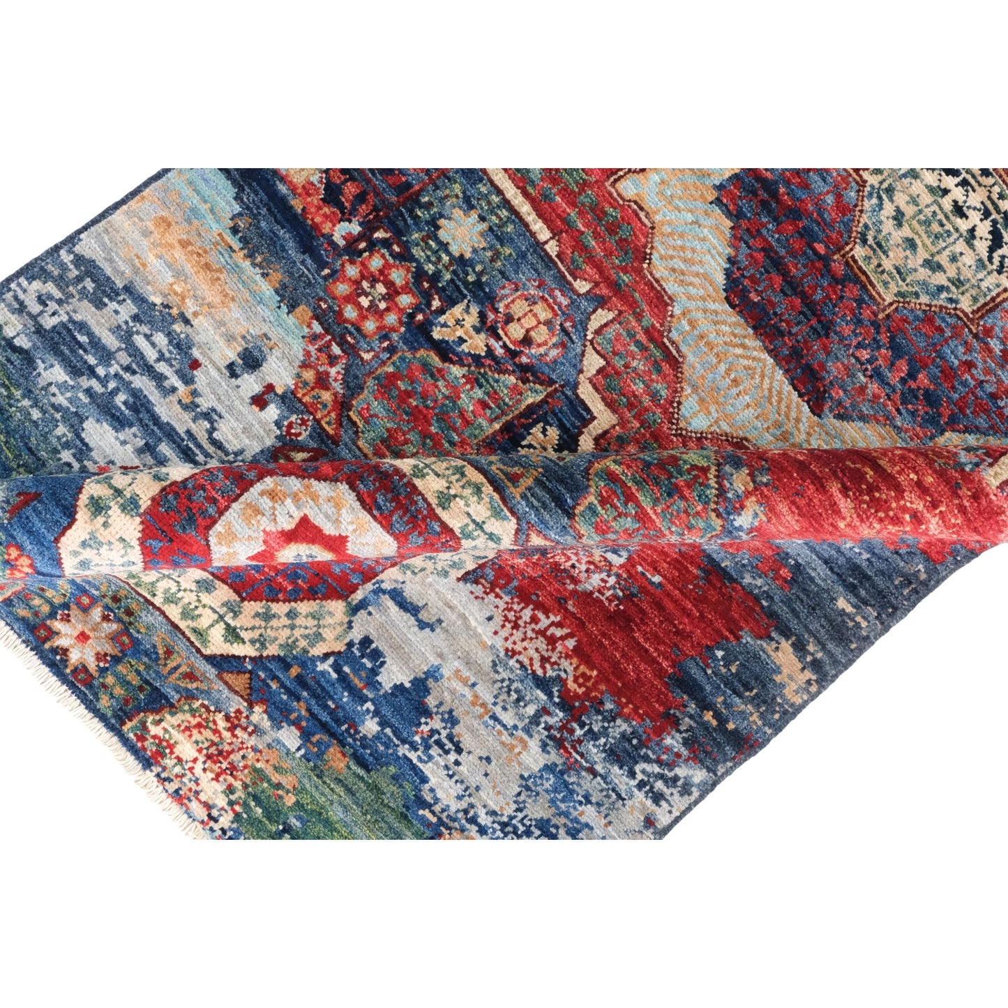 ARYANA ARYAN NAVY / RED 2'8" X 9'11"