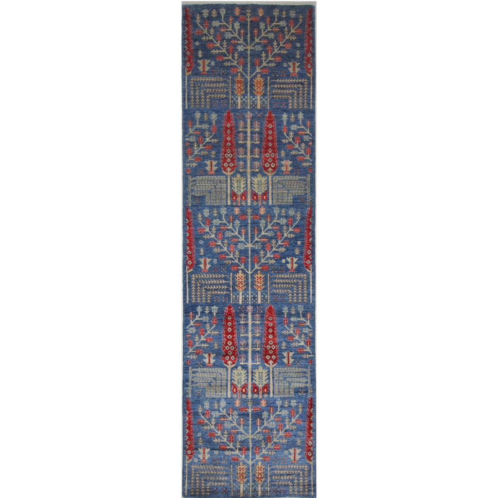 ARYANA ARYAN NAVY / RED 2'6" X 9'4"