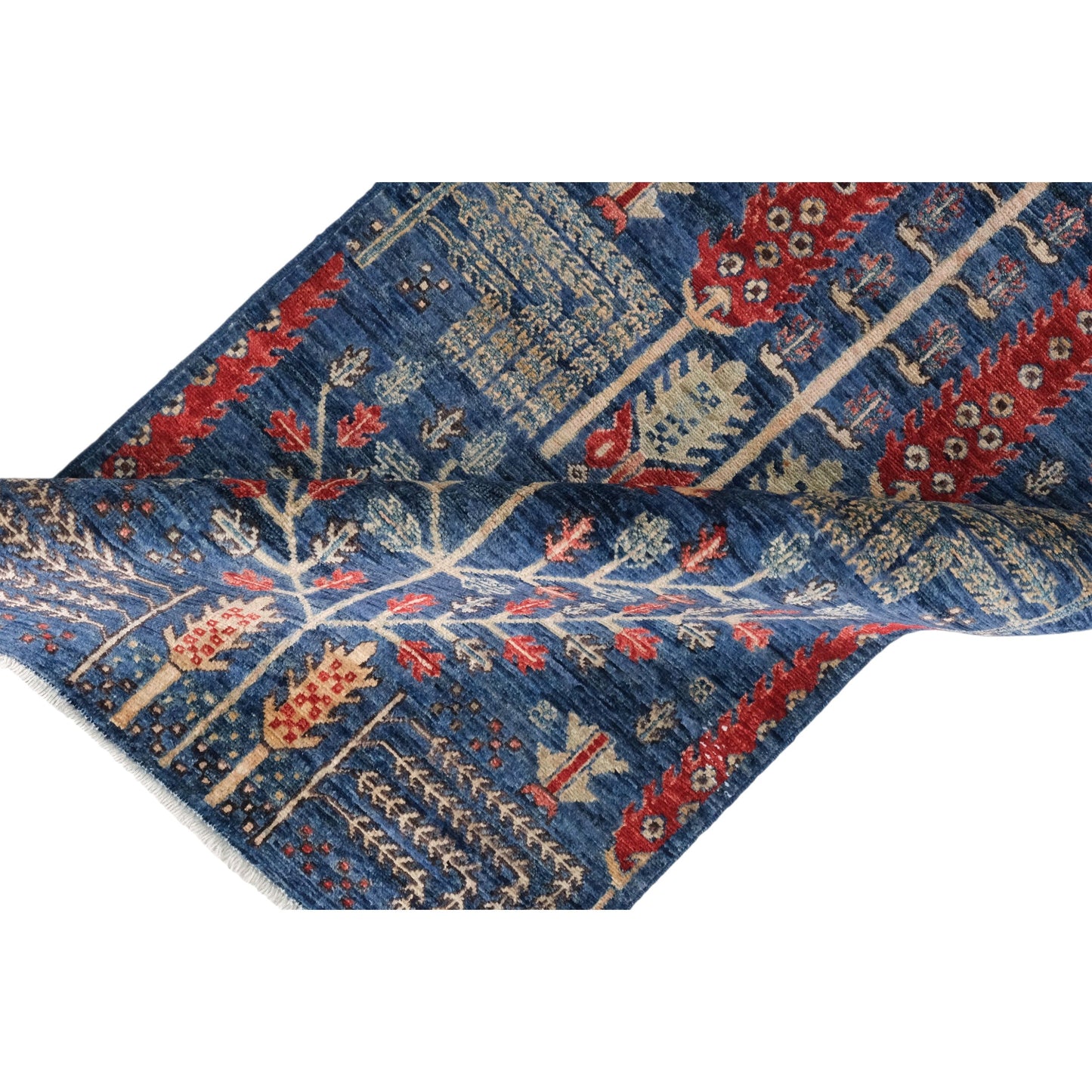 ARYANA ARYAN NAVY / RED 2'6" X 9'4"