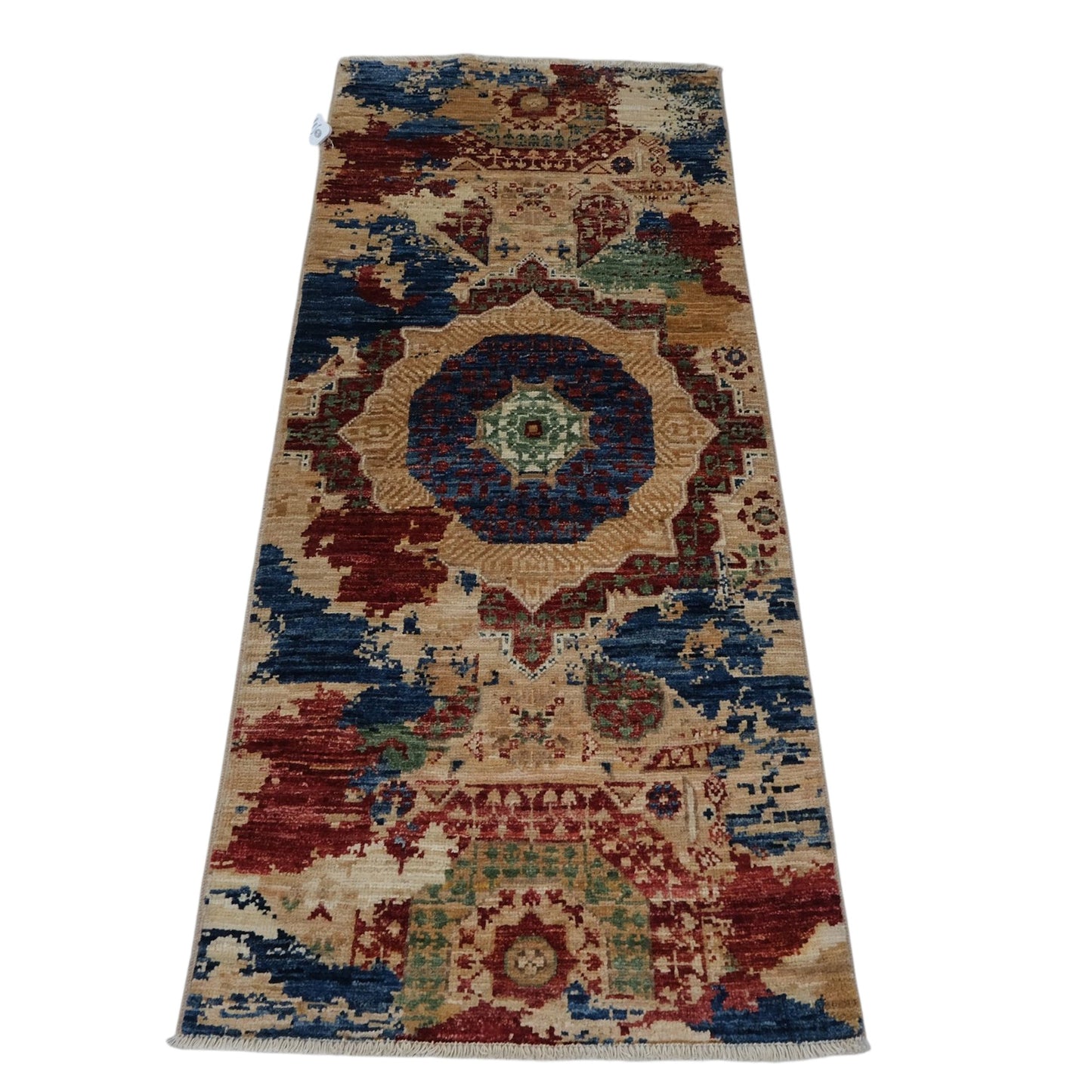 ARYANA ARYAN IVORY / NAVY 2' X 4'10"