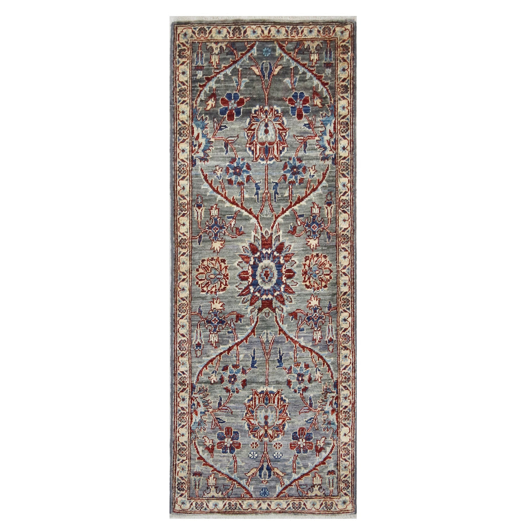 ARYANA ARYAN LIGHT GREEN / IVORY 1'11" X 5'2"
