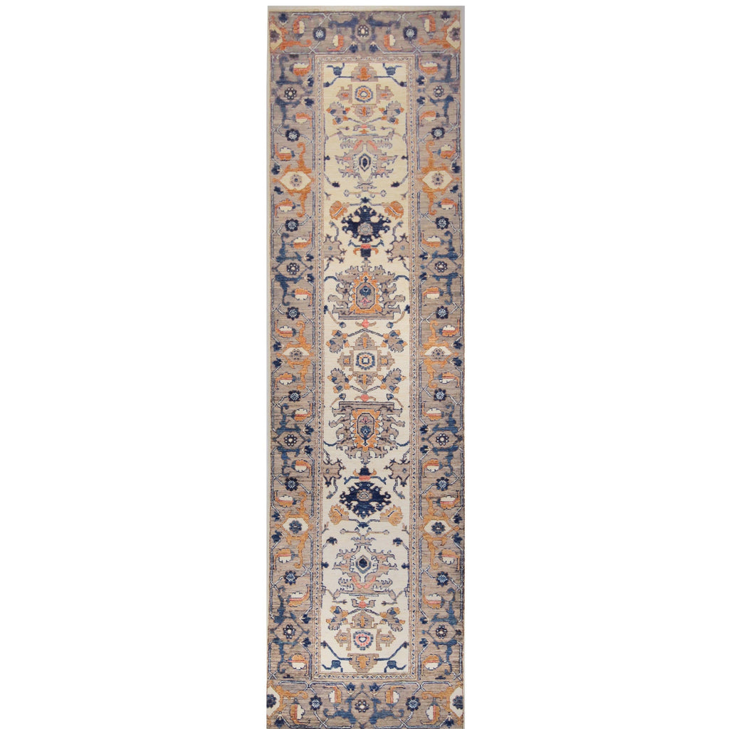 ARYANA ARYAN IVORY / BROWN 2'7" X 9'8"
