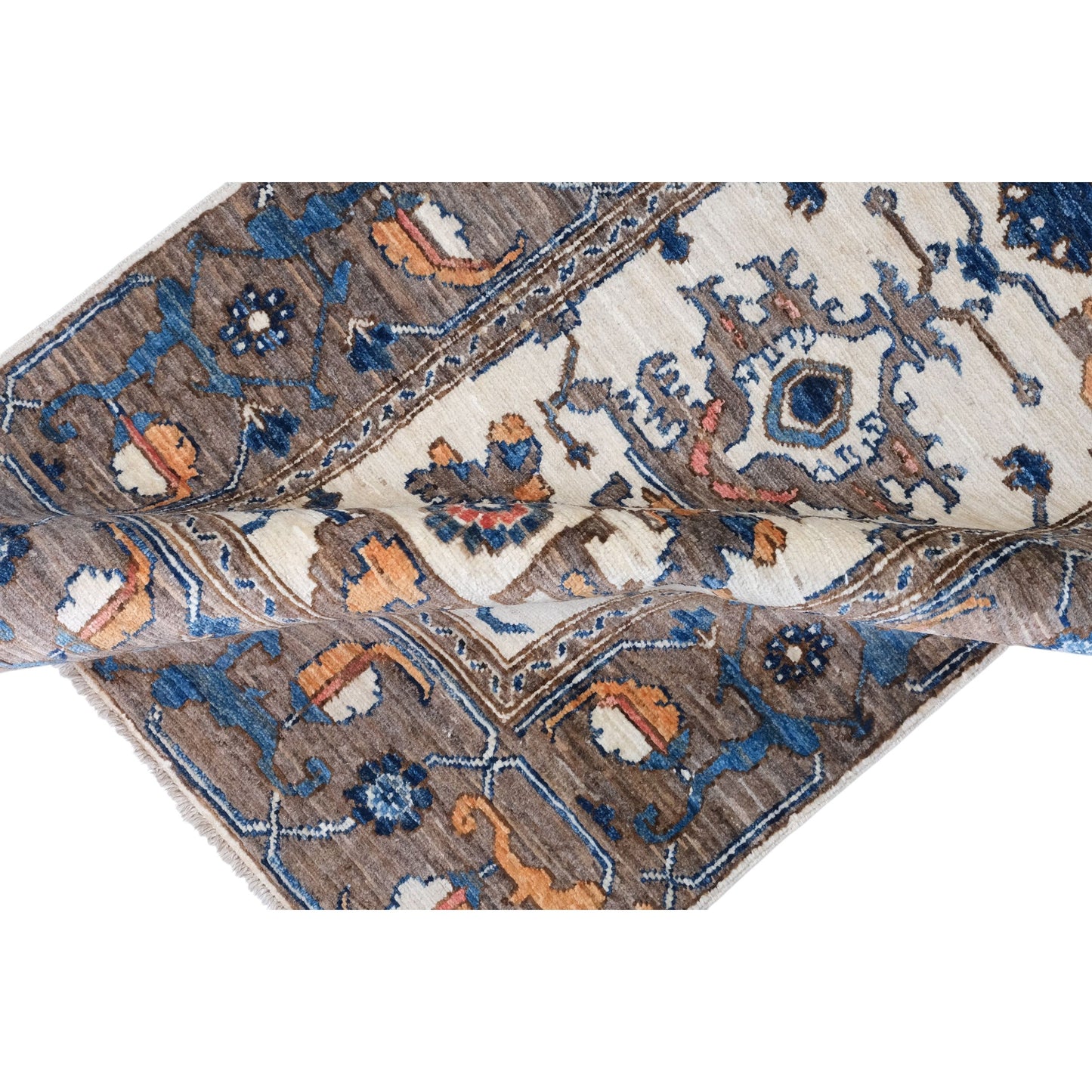 ARYANA ARYAN IVORY / BROWN 2'7" X 9'8"