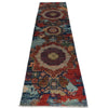 ARYANA ARYAN NAVY / RED 2'6" X 9'8"