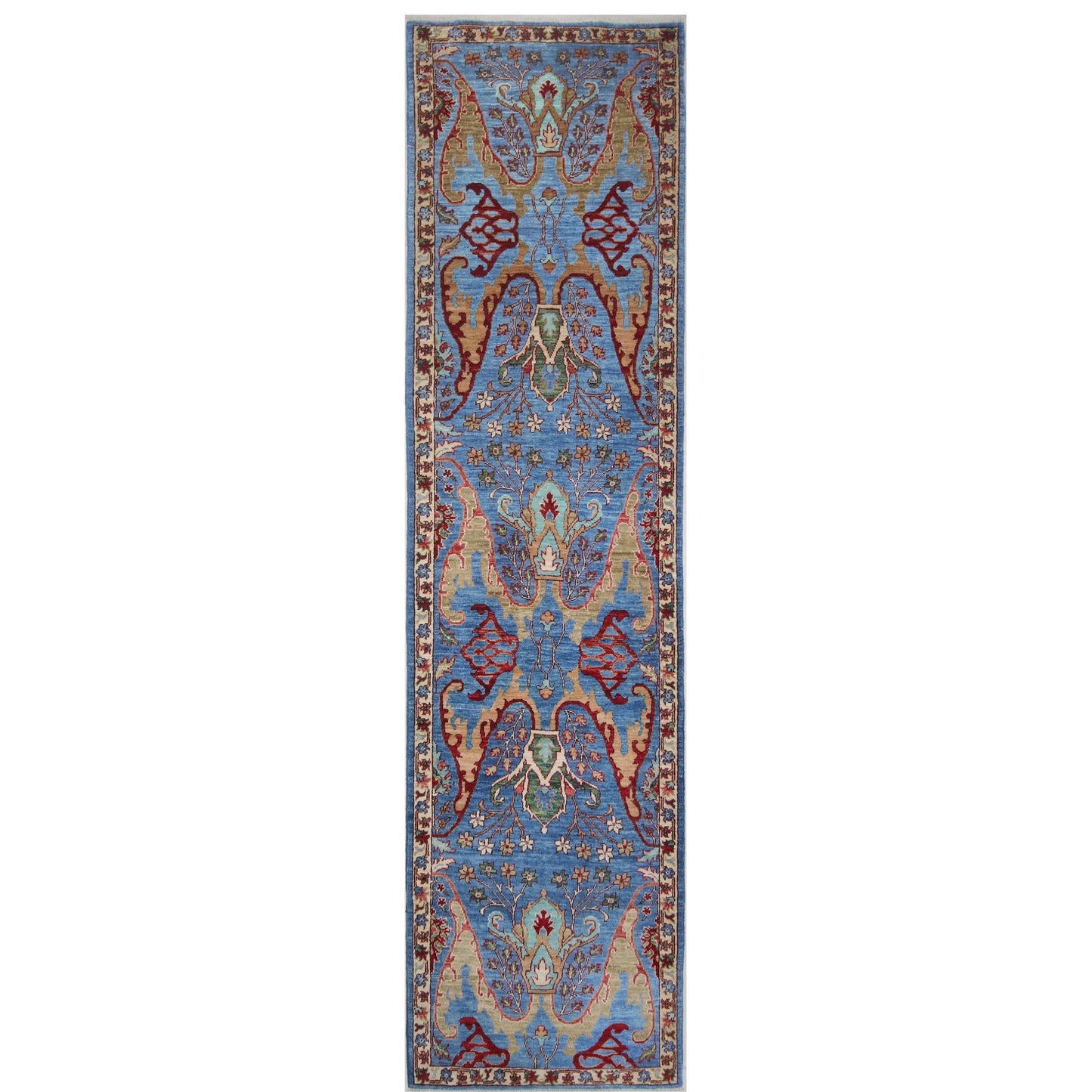 ARYANA ARYAN NAVY / RED 2'7" X 9'11"