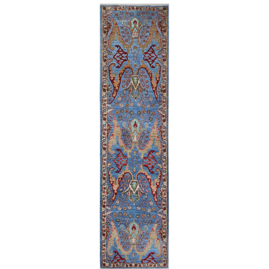 ARYANA ARYAN NAVY / RED 2'7" X 9'11"