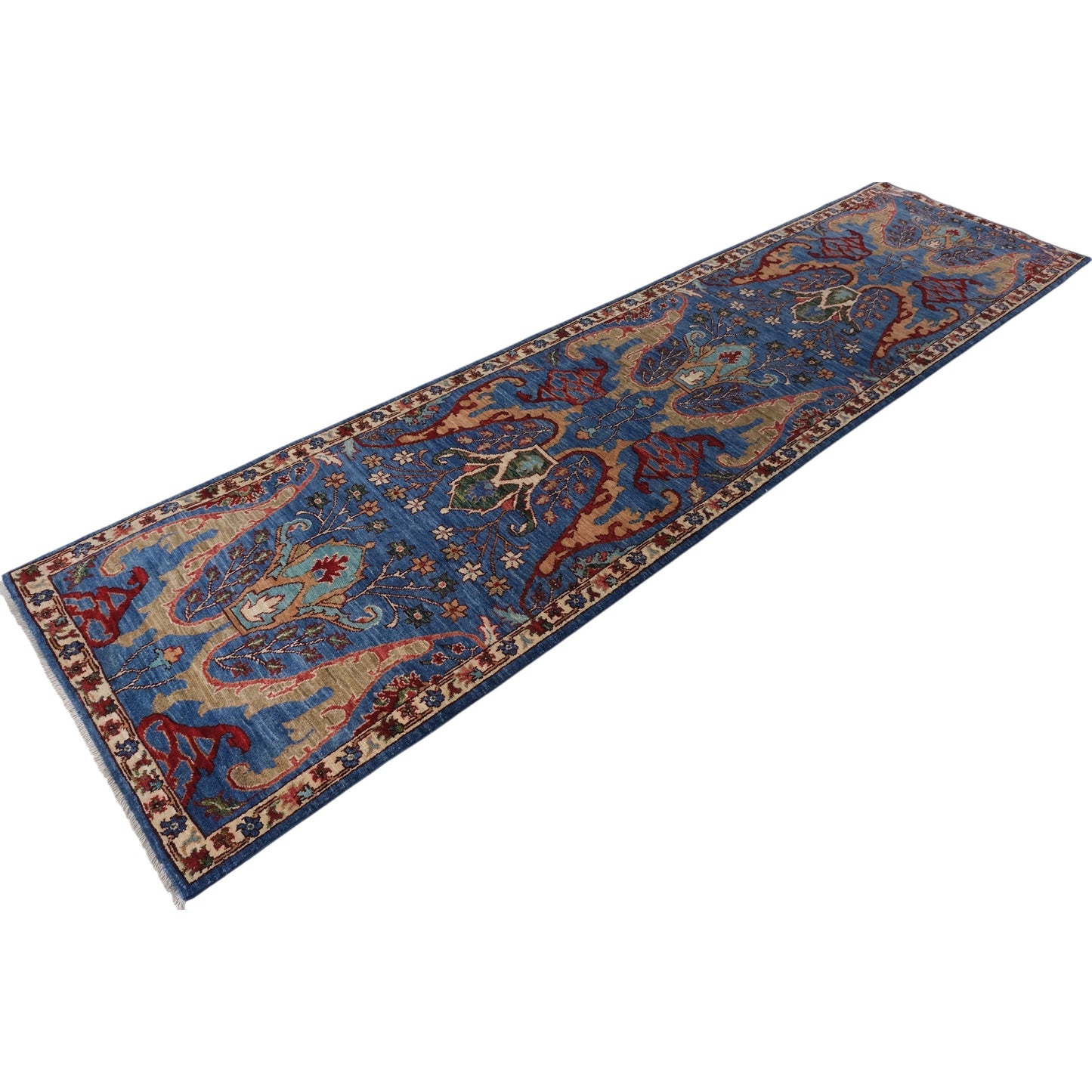ARYANA ARYAN NAVY / RED 2'7" X 9'11"