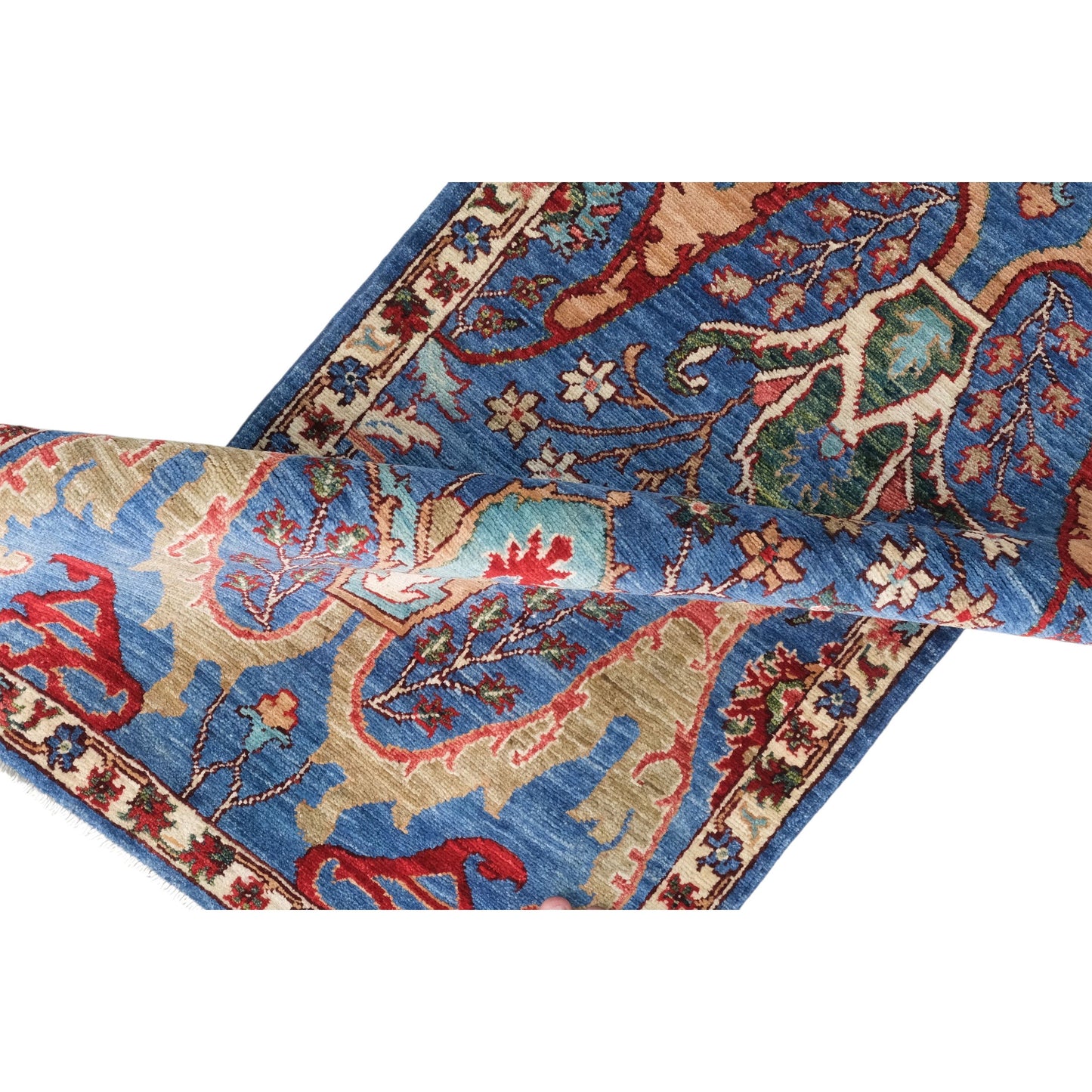 ARYANA ARYAN NAVY / RED 2'7" X 9'11"