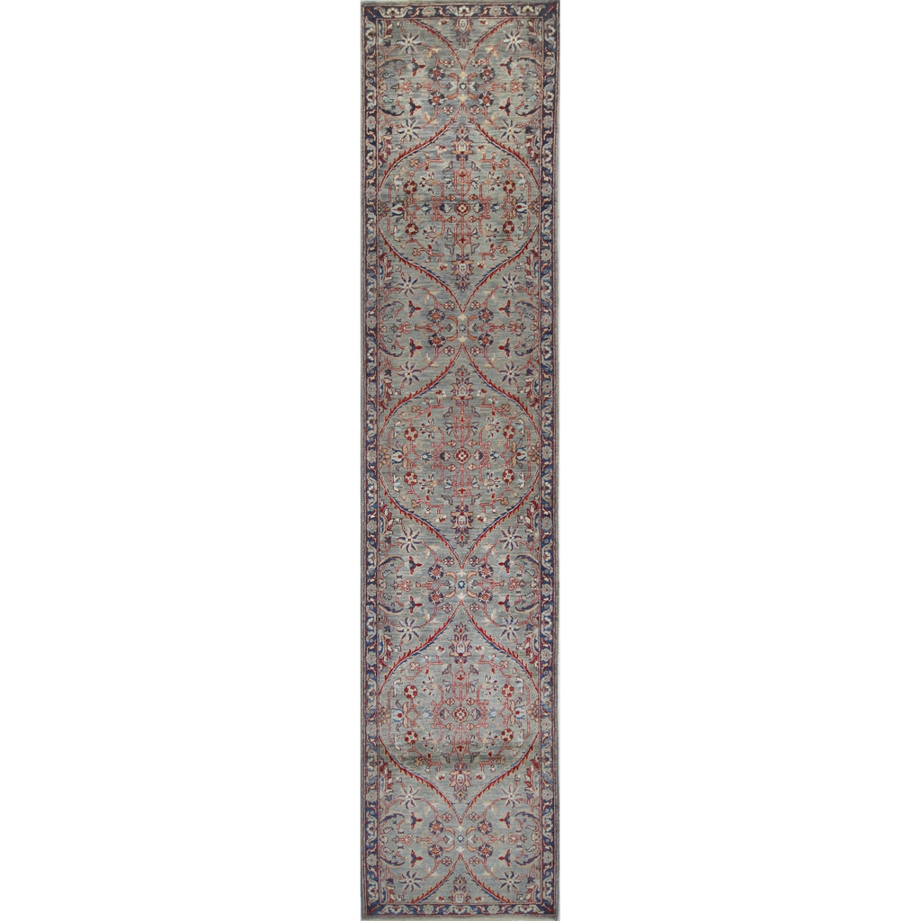 ARYANA ARYAN BROWN / NAVY 2'6" X 11'7"