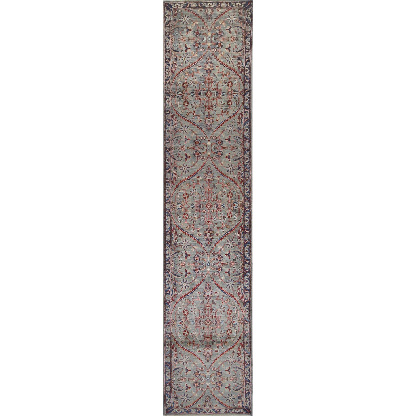 ARYANA ARYAN BROWN / NAVY 2'6" X 11'7"