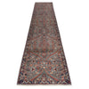 ARYANA ARYAN BROWN / NAVY 2'6" X 11'7"