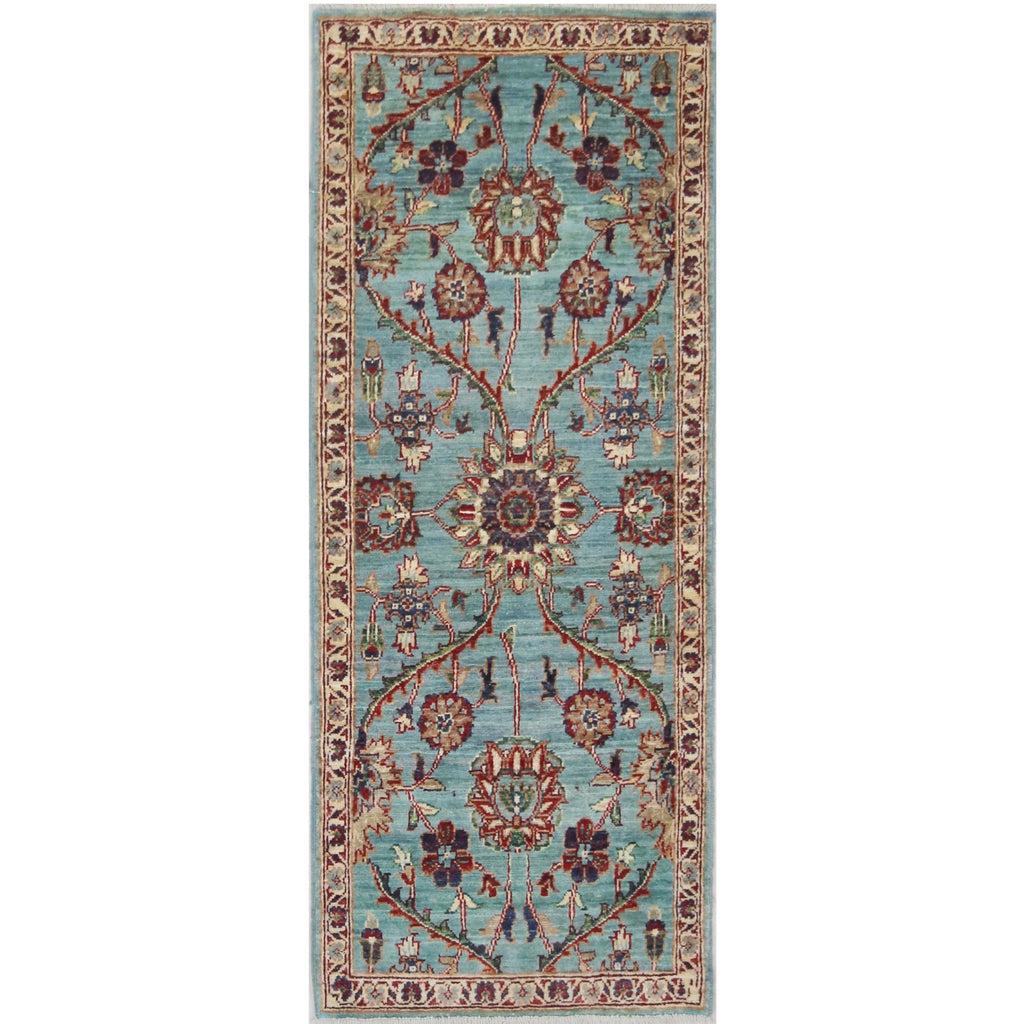 ARYANA ARYAN LIGHT BLUE / IVORY 1'11" X 4'10"