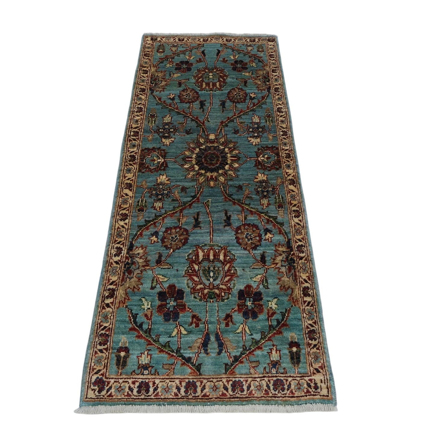 ARYANA ARYAN LIGHT BLUE / IVORY 1'11" X 4'10"