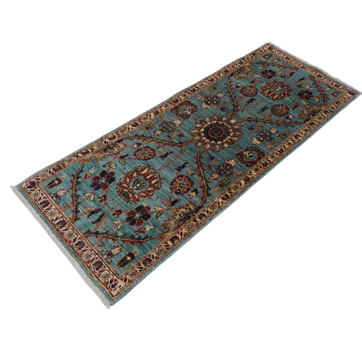 ARYANA ARYAN LIGHT BLUE / IVORY 1'11" X 4'10"