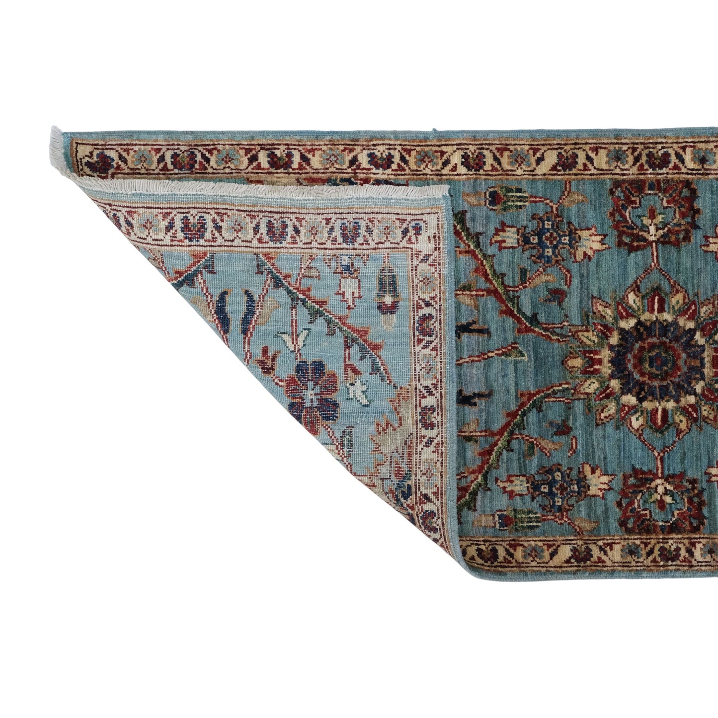 ARYANA ARYAN LIGHT BLUE / IVORY 1'11" X 4'10"