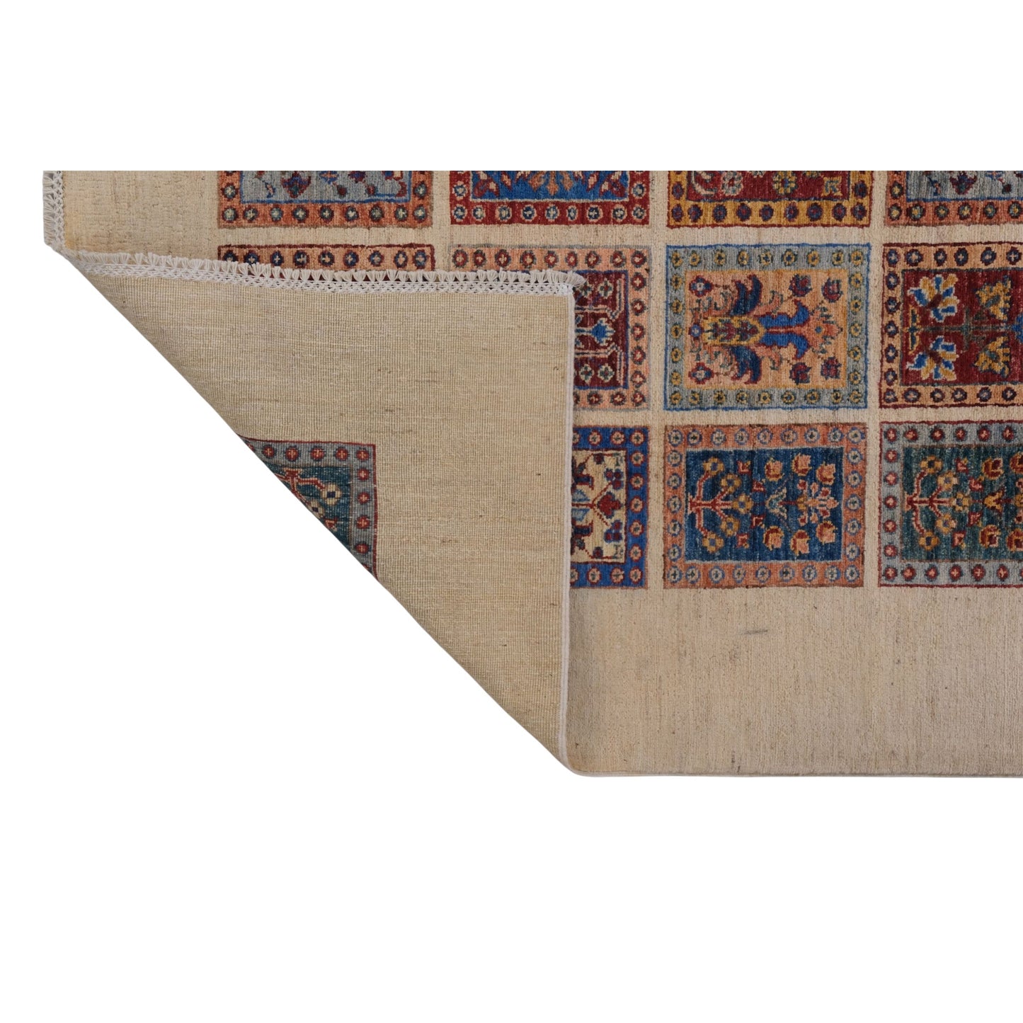 ARYANA ARYAN RED / CAMEL 5'9" X 8'2"