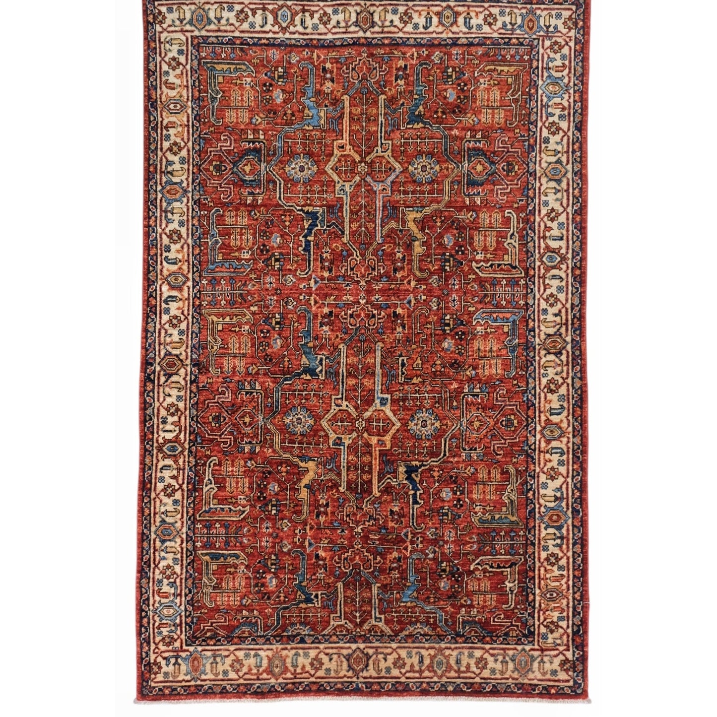 ARYANA ARYAN RED / IVORY 4' X 6'6"