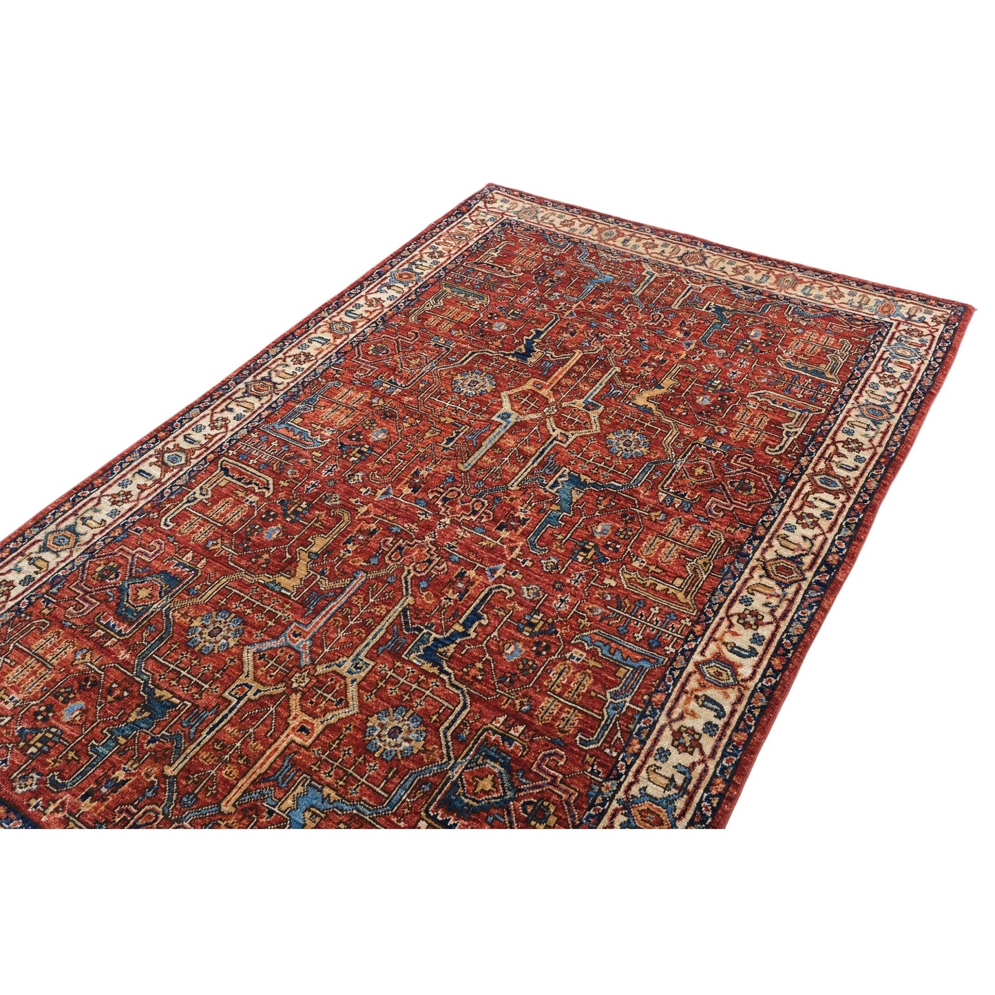 ARYANA ARYAN RED / IVORY 4' X 6'6"